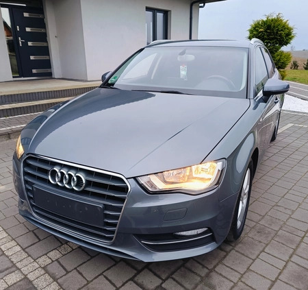 Audi A3 cena 39700 przebieg: 214000, rok produkcji 2013 z Płock małe 667